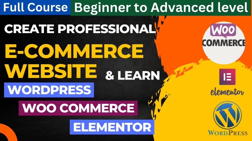 Create Professional eCommerce website