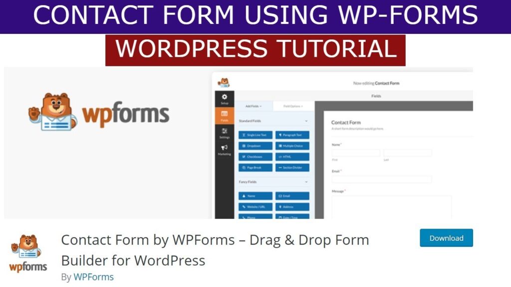 how to use wpforms in WordPress