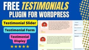 Free Strong Testimonials plugin for Wordpress