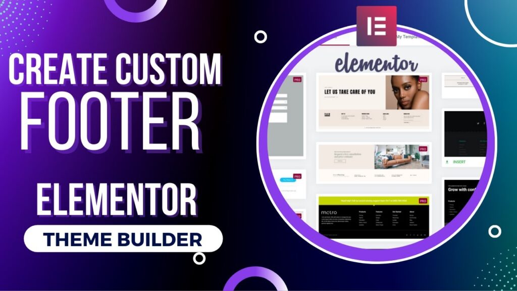 How to Create Footer in Elementor Theme Builder