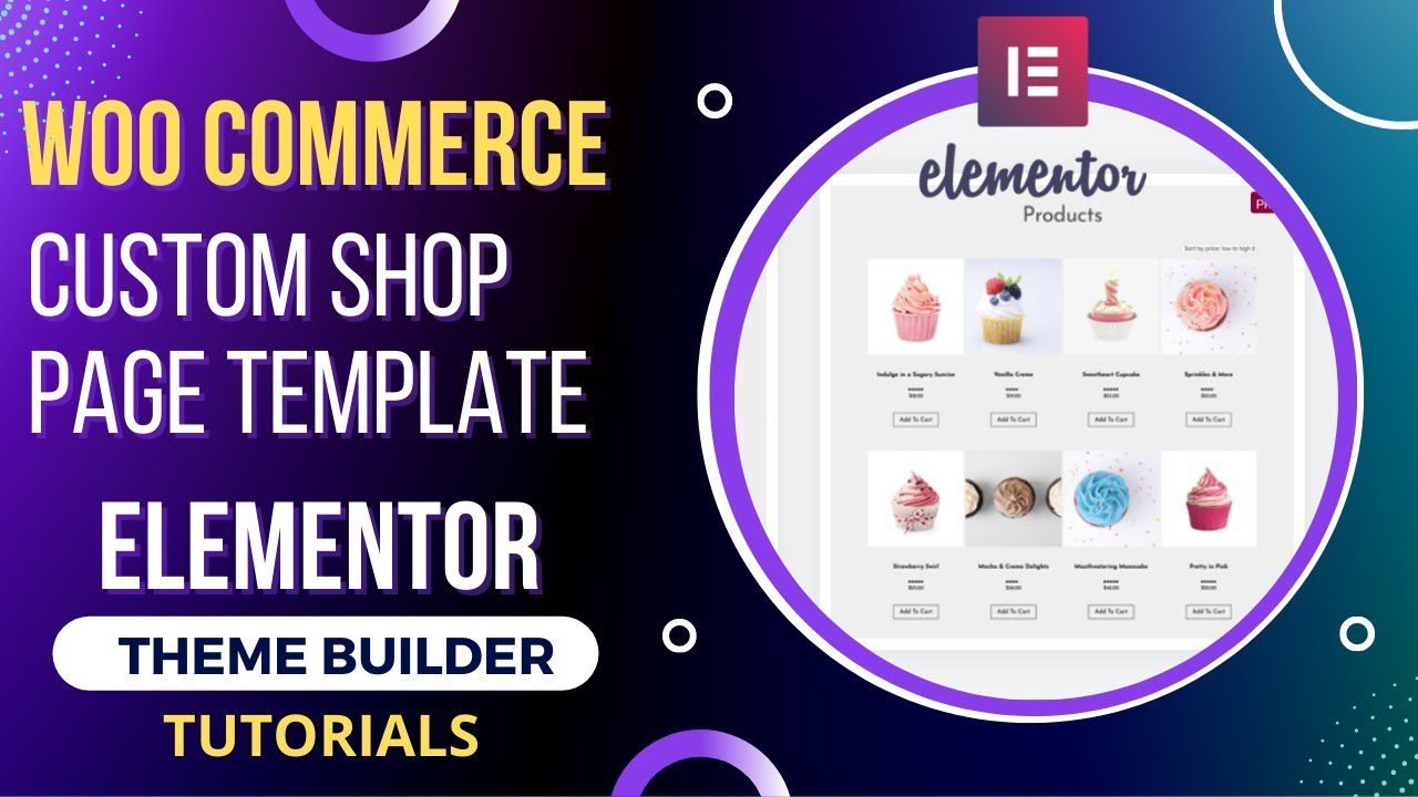 How to Customize WooCommerce Shop Page with Elementor theme builder