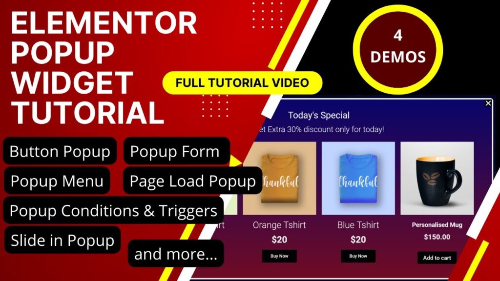 How To Create Popup in Elementor