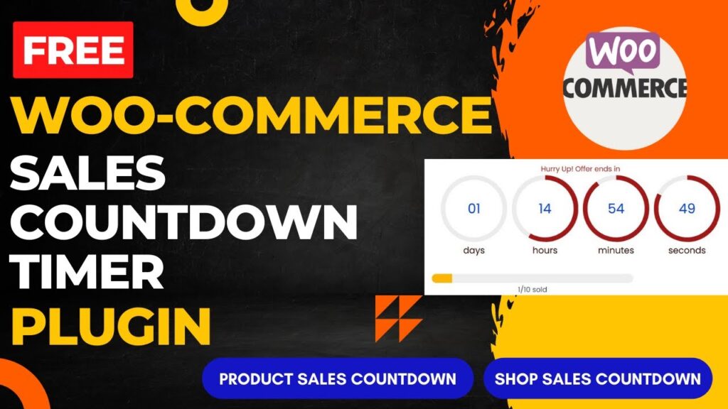 Free WooCommerce Sales Countdown Timer plugin