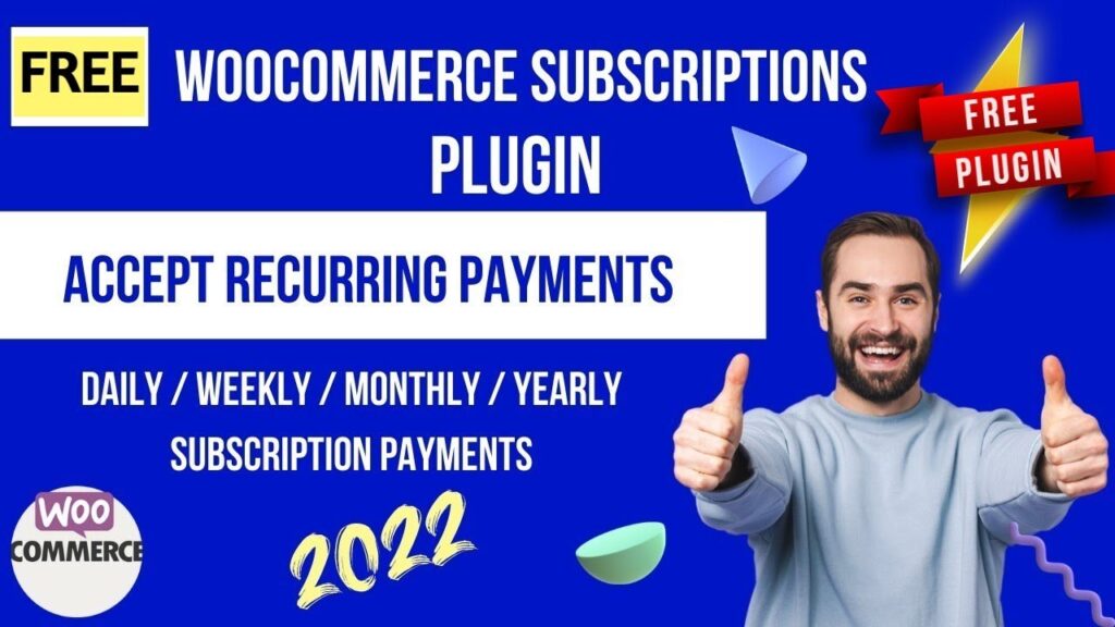 Free WooCommerce Subscription plugin