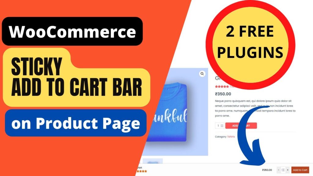 WooCommerce Sticky Add to Cart button plugin