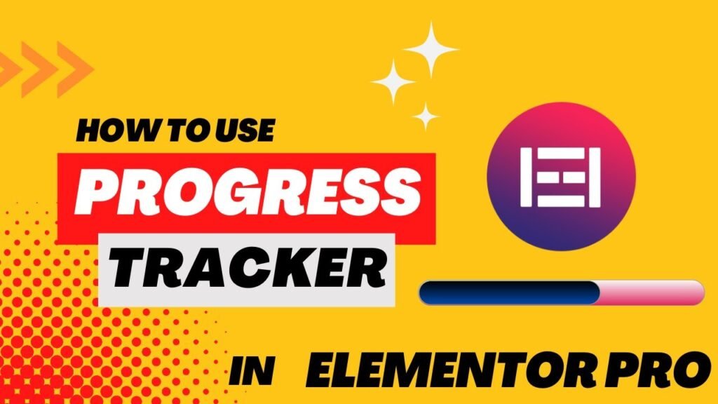 Elementor Progress Tracker Widget