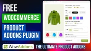 Free WooCommerce Product addons plugin