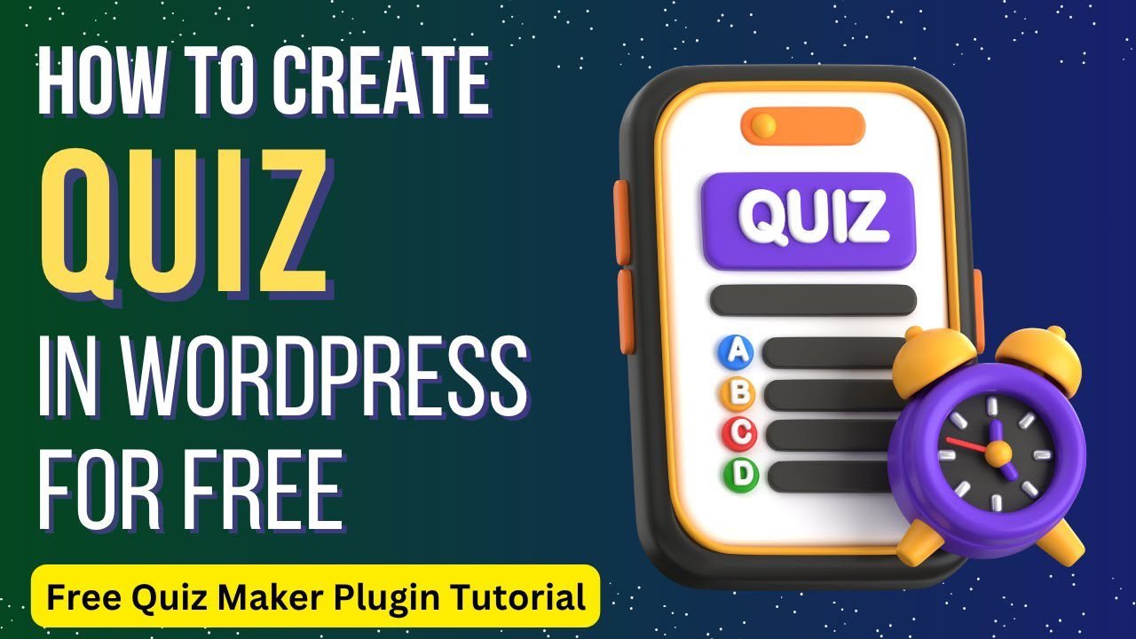 How To Create Quiz in WordPress For Free