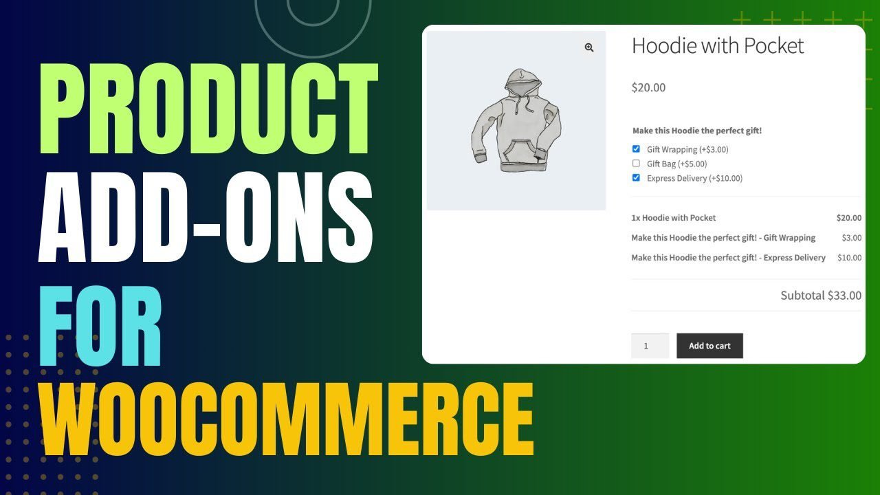 Product Add-Ons for WooCommerce