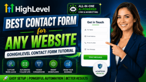 GoHighLevel Contact Form