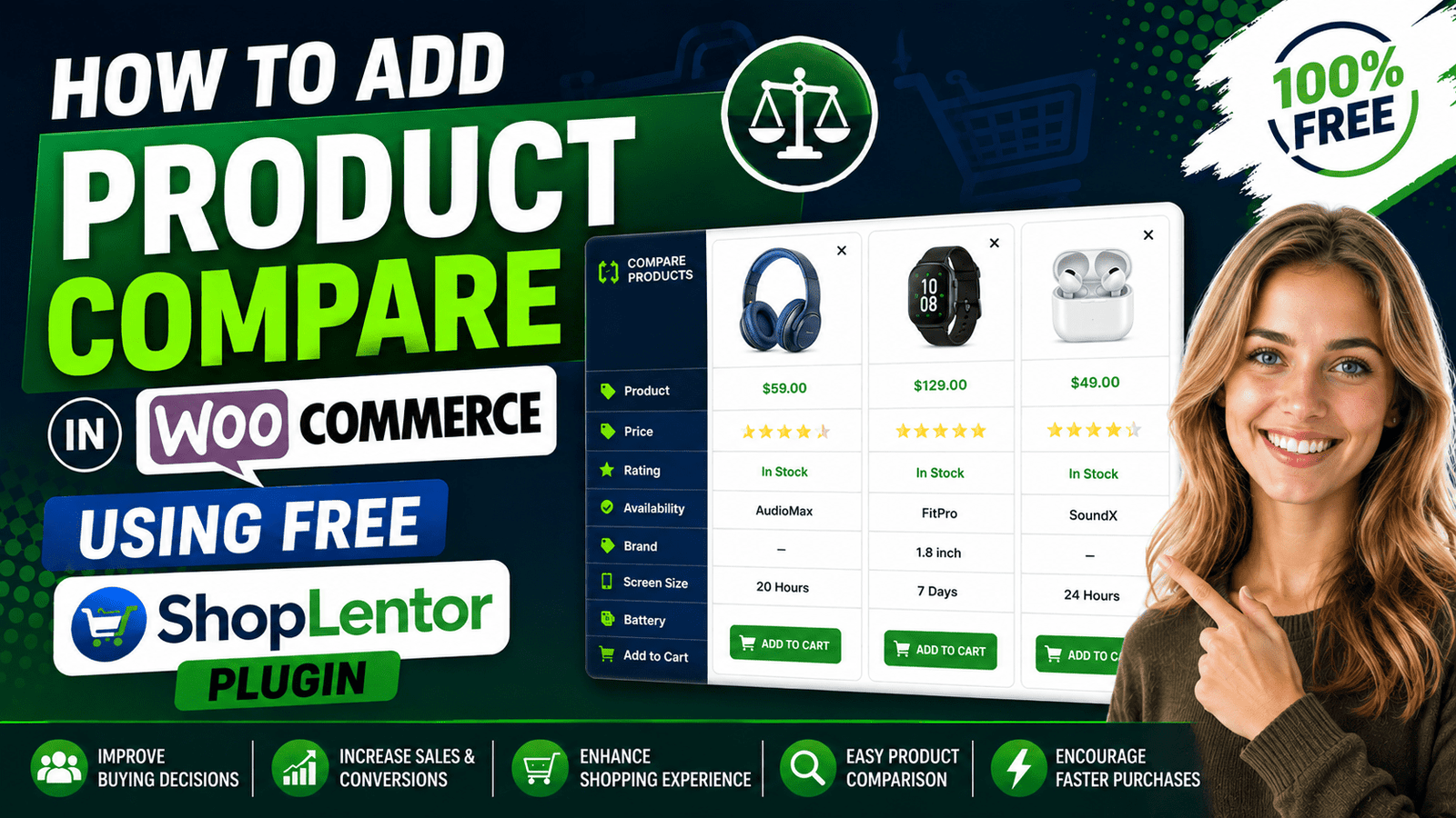 How to Add Product Compare in WooCommerce