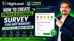 GoHighLevel Survey Builder