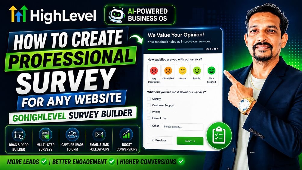 GoHighLevel Survey Builder
