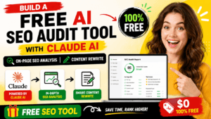 Free On-Page SEO Analyzer Tool with Claude AI