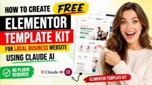 How to Create an Elementor Template Kit Using Claude AI