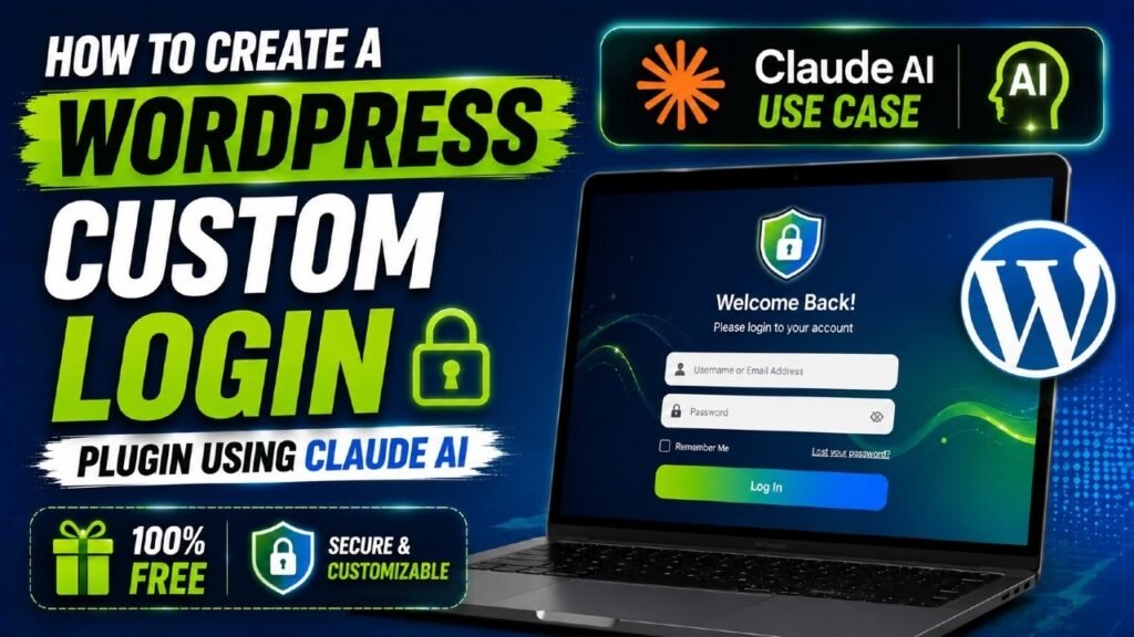 WordPress Custom Login Plugin Using Claude AI