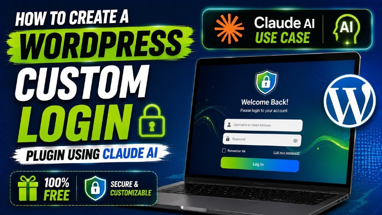 WordPress Custom Login Plugin Using Claude AI