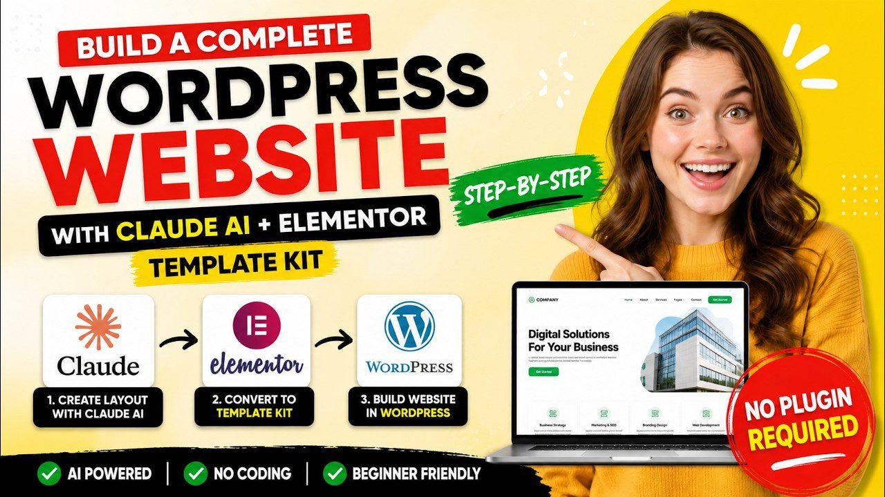 build a WordPress website with Claude AI