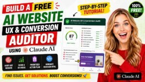 Free AI Website UX Audit Tool | Claude AI Tutorial