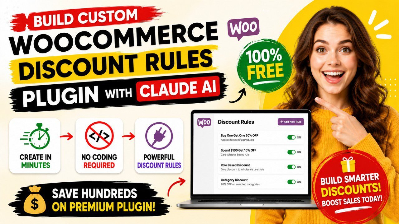 Free WooCommerce Discount Rules Plugin with Claude AI