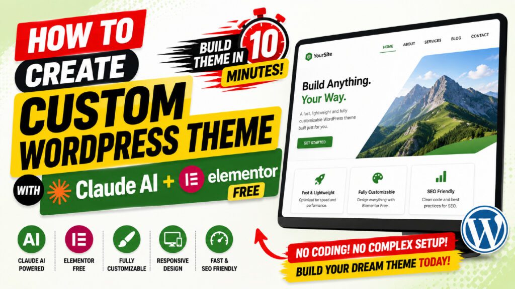 How to Create a Custom WordPress Theme with Claude AI